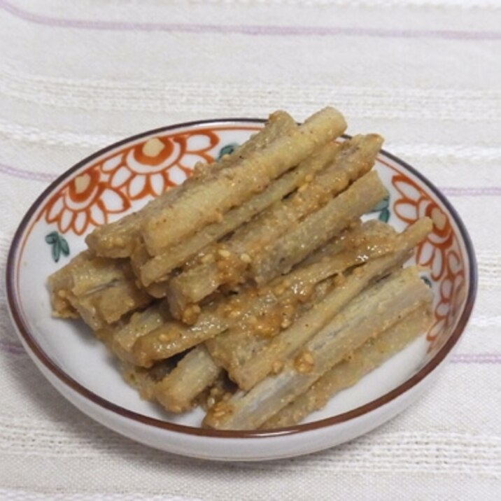 火を使わないで、簡単さっぱりな1品を たたきゴボウ